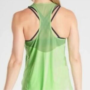 ATHLETA Speedwork Tank Sonic Mint Green